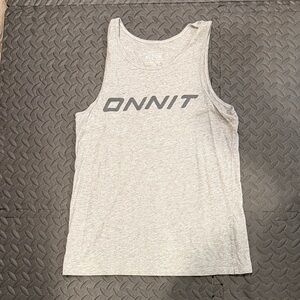 Gray Men's Tank Top